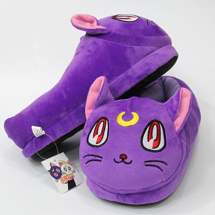 Sailor Moon Slippers - Cat slippers