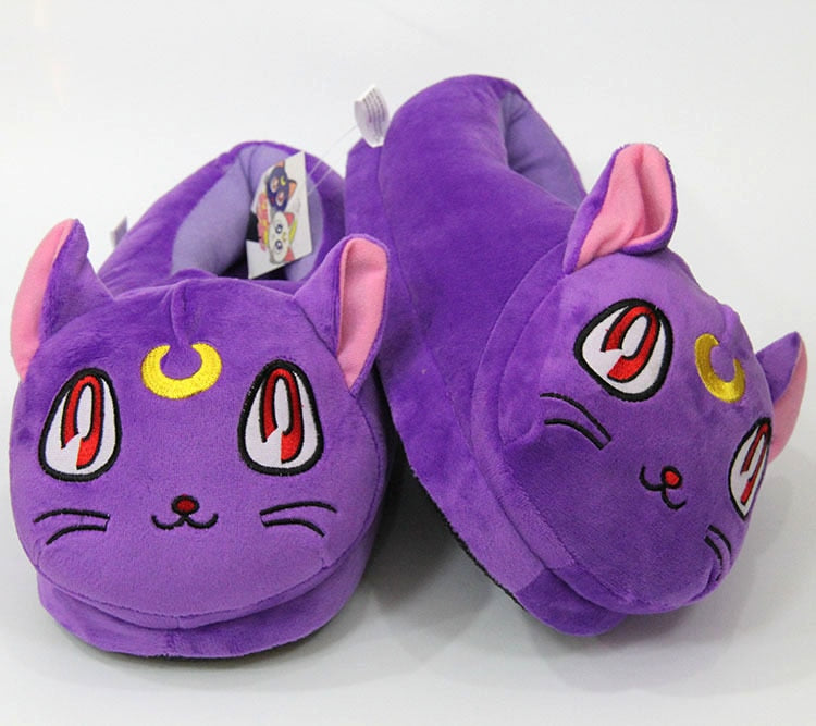 Sailor Moon Slippers - Cat slippers
