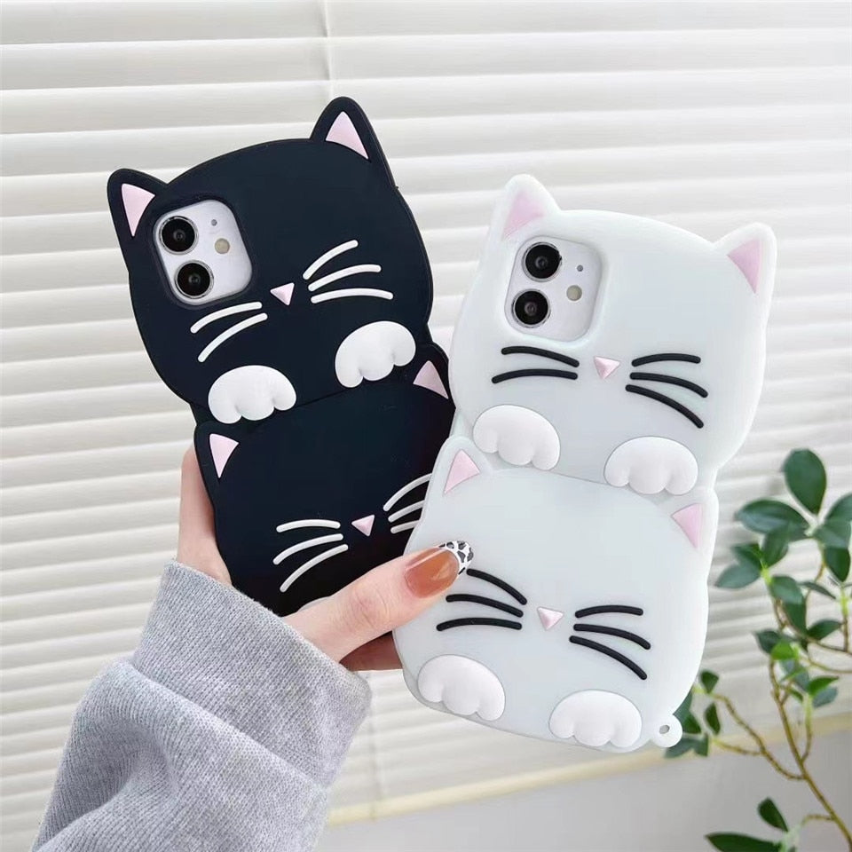 Samsung Cat Shaped Phone Case - Cat Phone Case