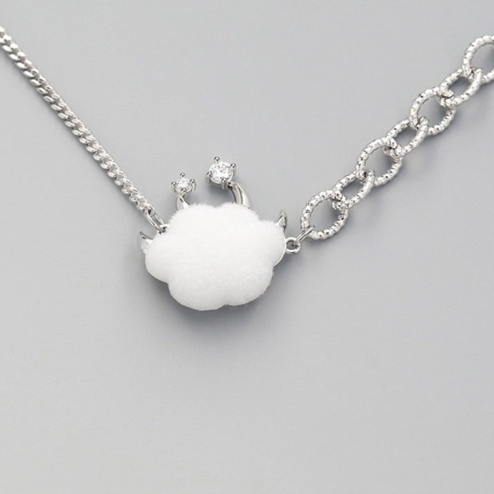 Scaredy Cat Paw Necklace - Cat necklace