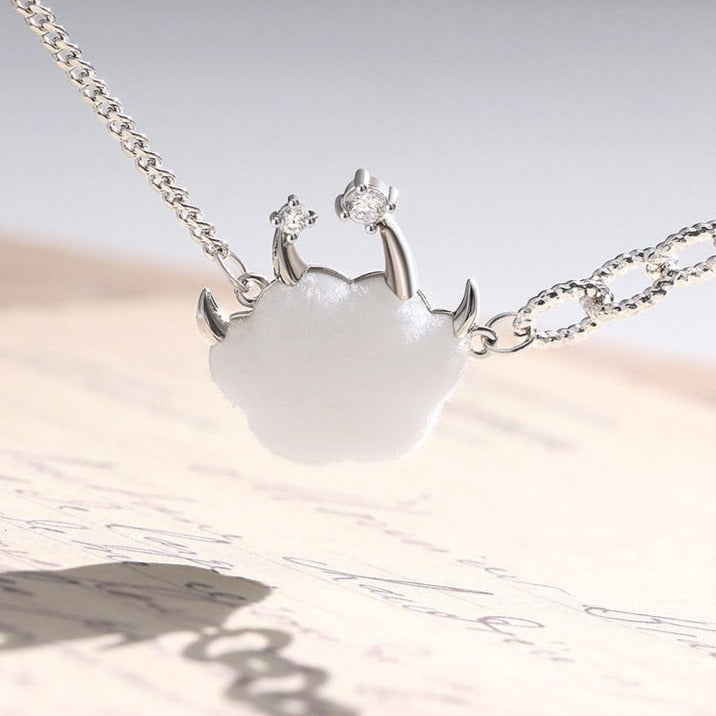 Scaredy Cat Paw Necklace - Cat necklace