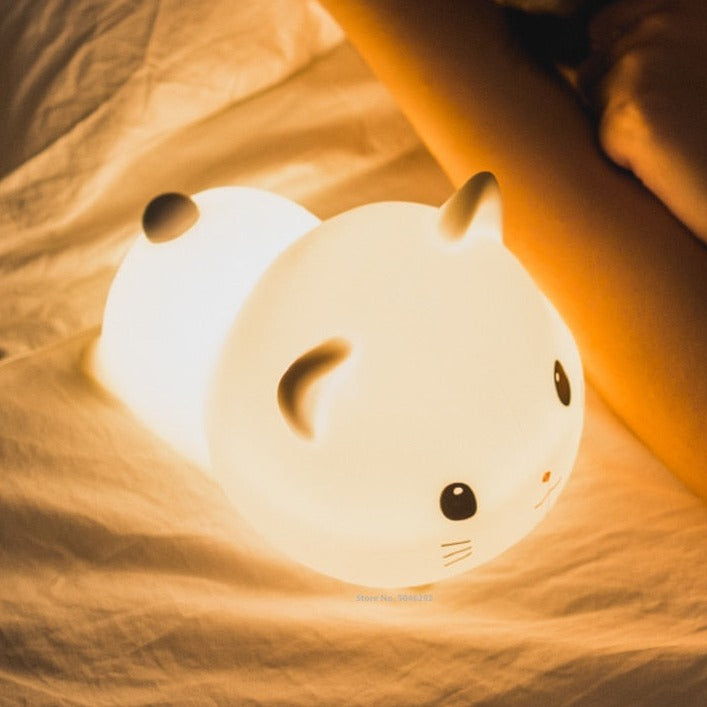 Silicone Cat LED Night Light - Silicone Cat LED Night Light