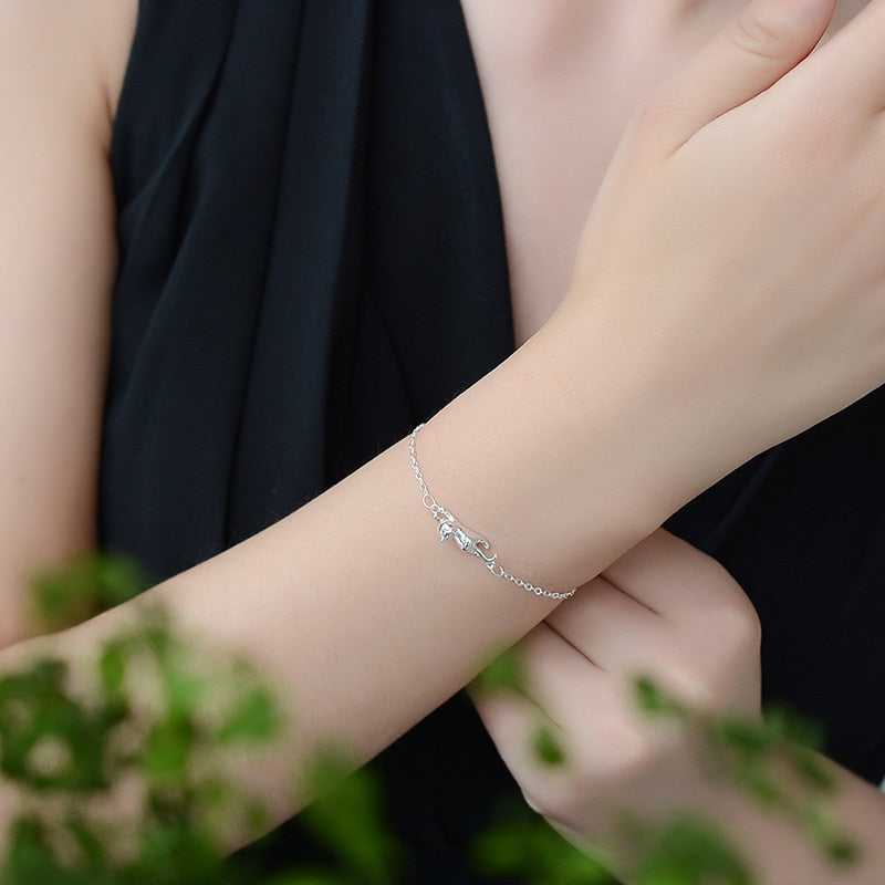 Small Cat Bracelet - Cat bracelet