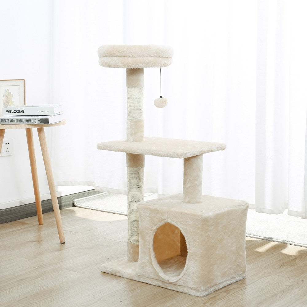 Small Cat Tree - Grey / L / United States