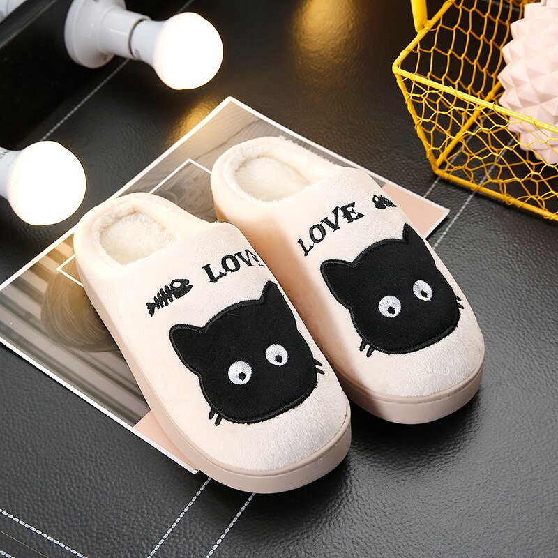 Snoozies cat Slippers - white / 36-37 / China - Cat slippers