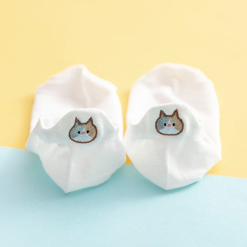 Socks cat - White / One Size - Cat Socks