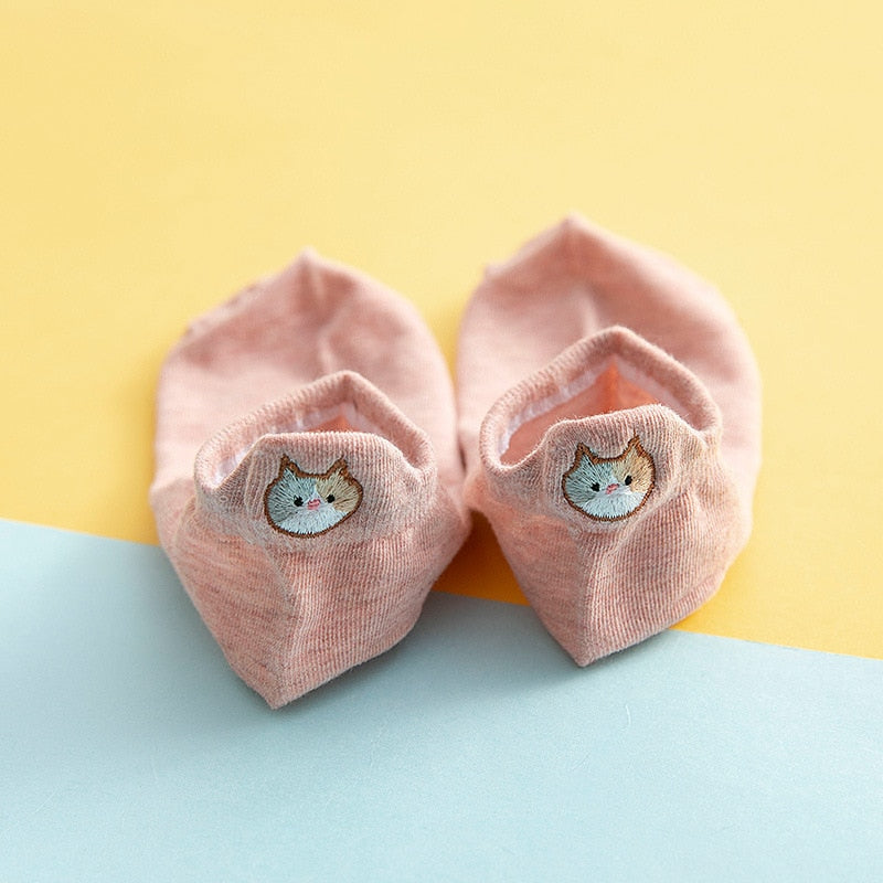 Socks cat - Pink / One Size - Cat Socks