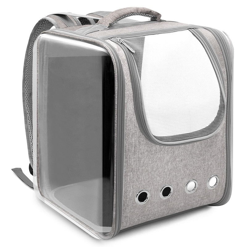 Space Capsule Cat Carrier - Grey Cube - Space Capsule Cat