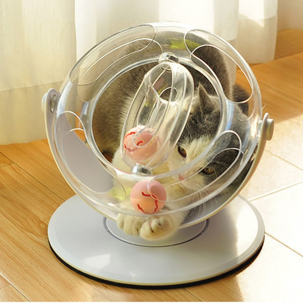 Space Spinning Ball Cat Toy - Cat Toys