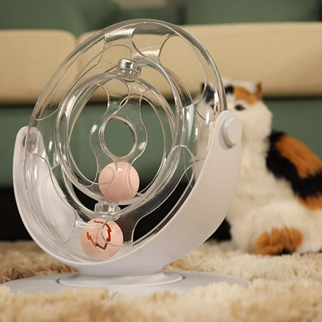 Space Spinning Ball Cat Toy - Cat Toys