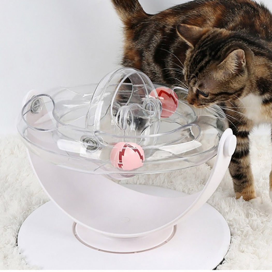Space Spinning Ball Cat Toy - Cat Toys