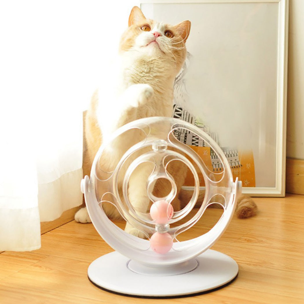 Space Spinning Ball Cat Toy - Cat Toys
