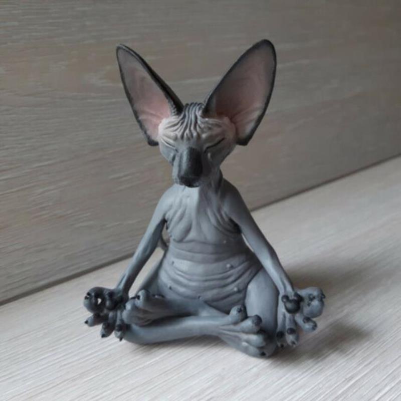 Sphinx Cat Statue