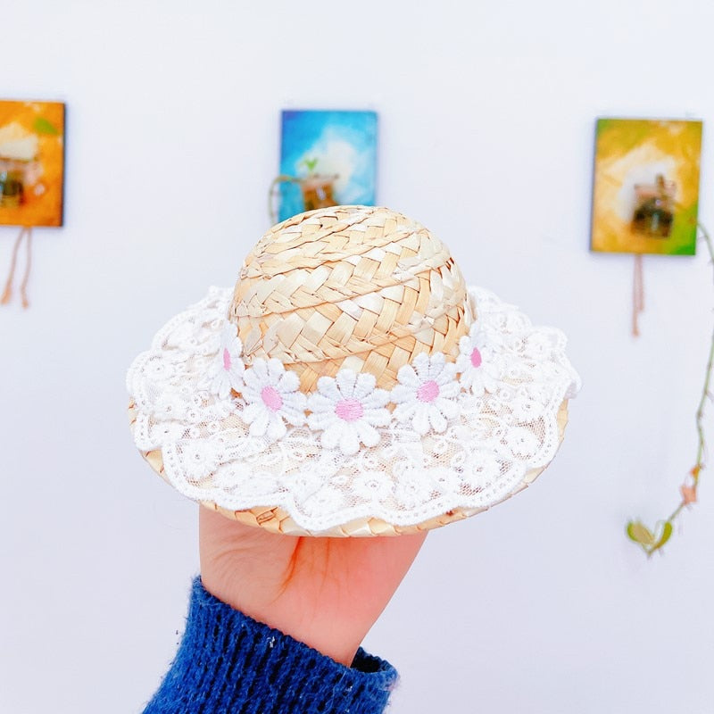 Spring Hat for Cats - Pink / XS - Hat for Cats