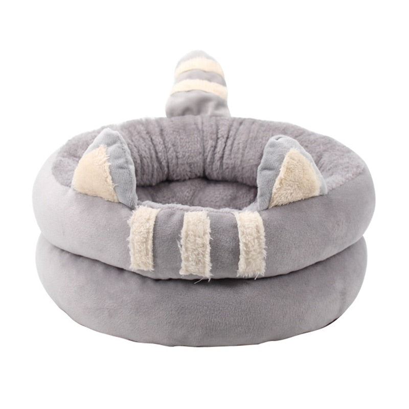 Squishmallow Cat Bed - Gray / 34x34x13cm