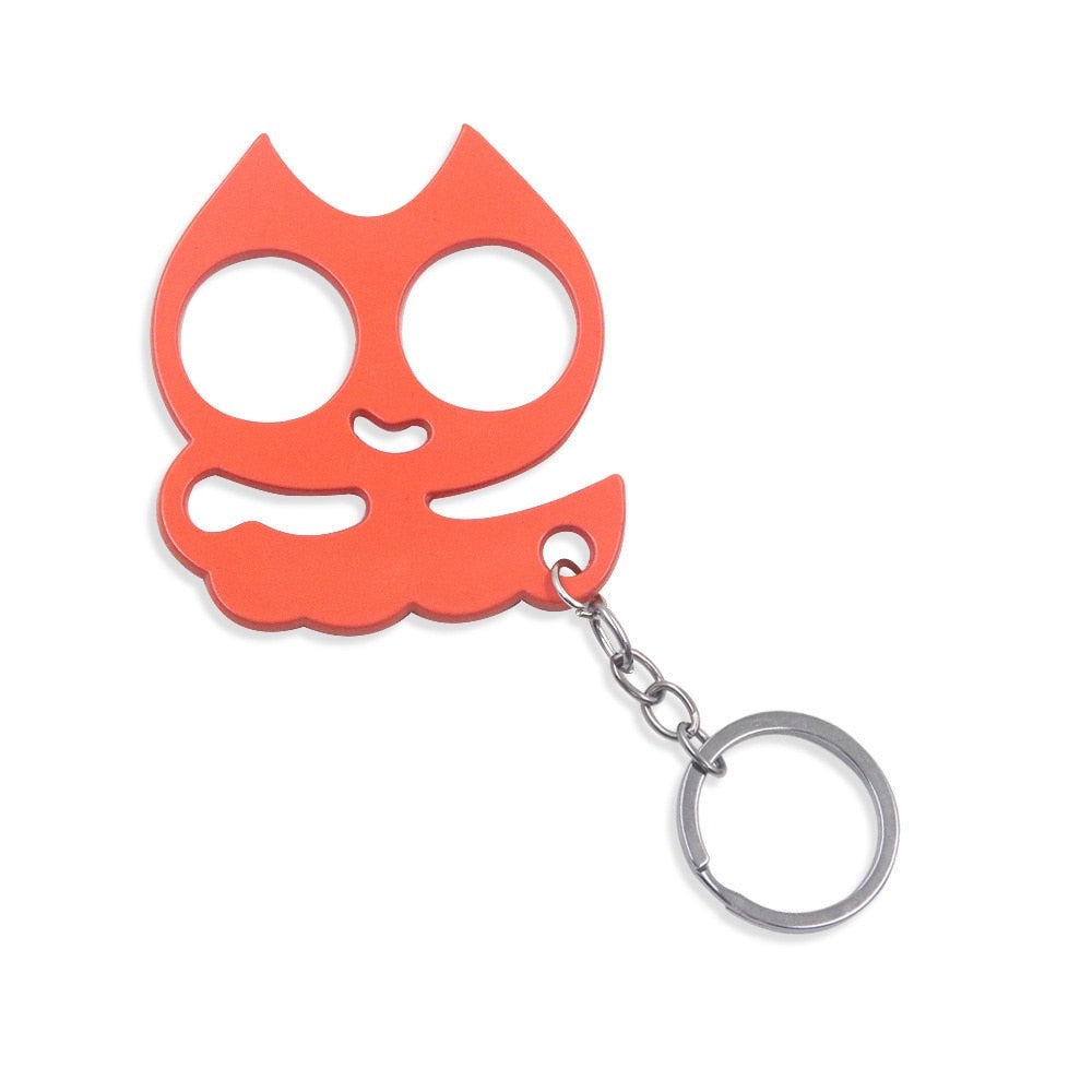 Stabby Cat Keychain - Orange / 8 cm - Cat Keychains