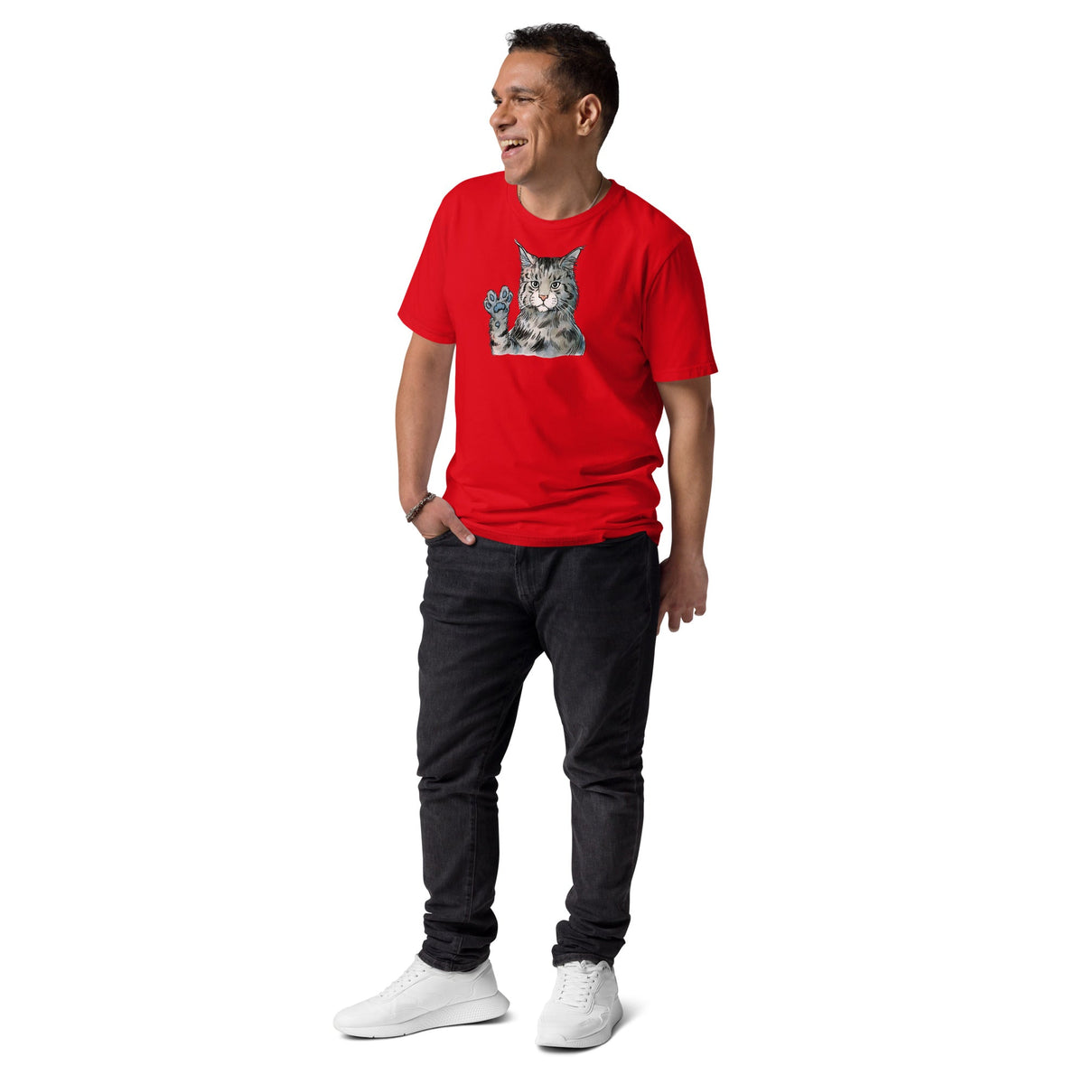 Star Trek Cat shirt - Red / S