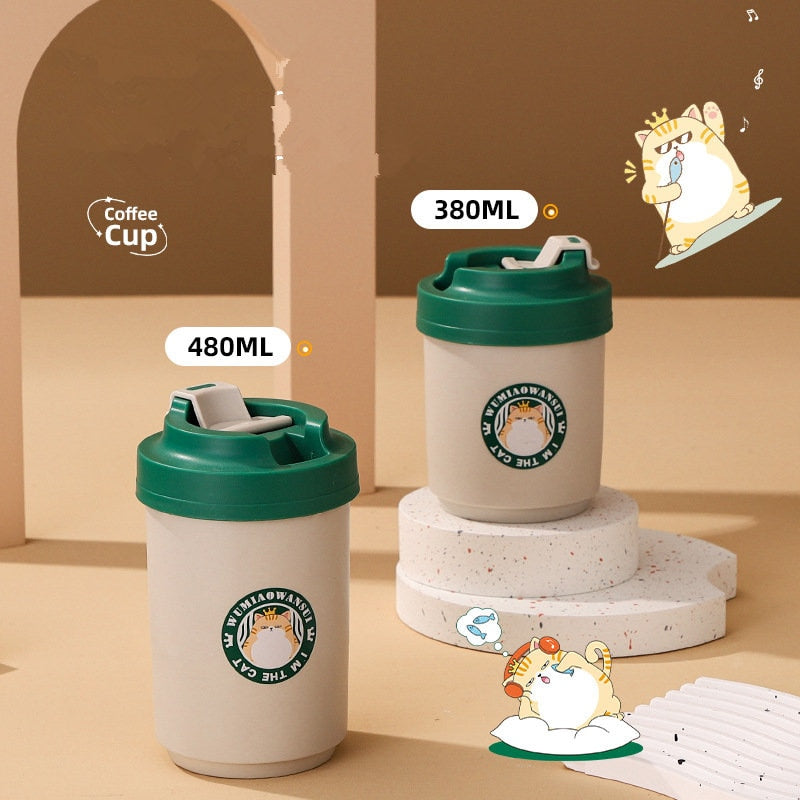 Starbucks Cat Flask
