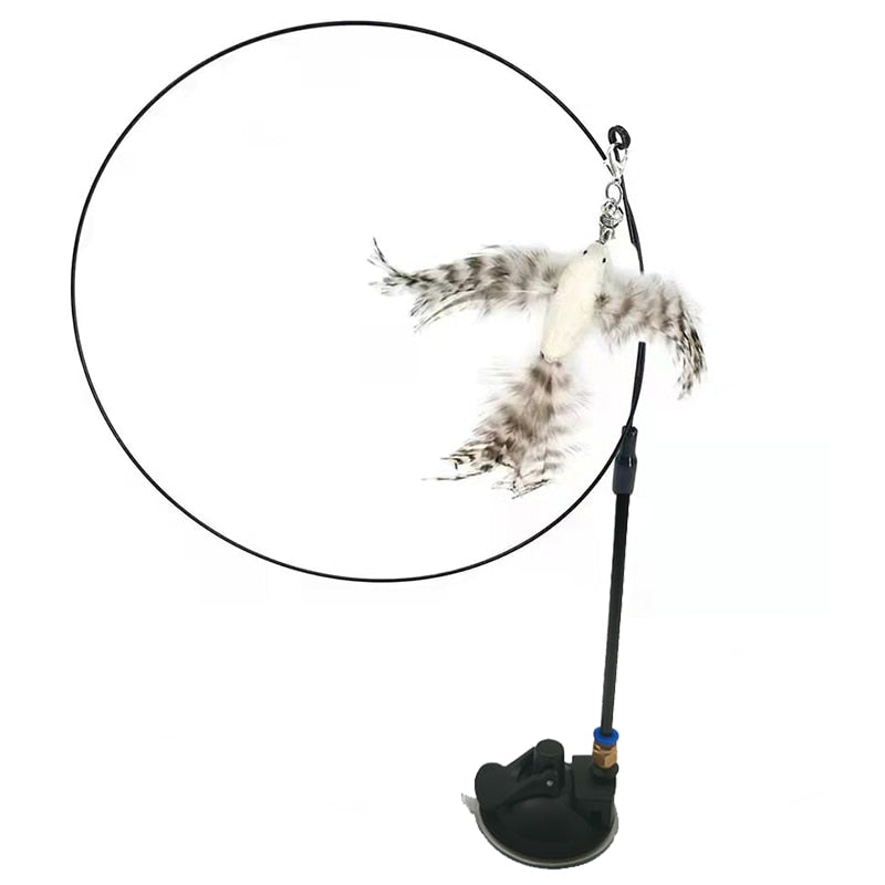 Stick Cat Toy - White - Cat Toys