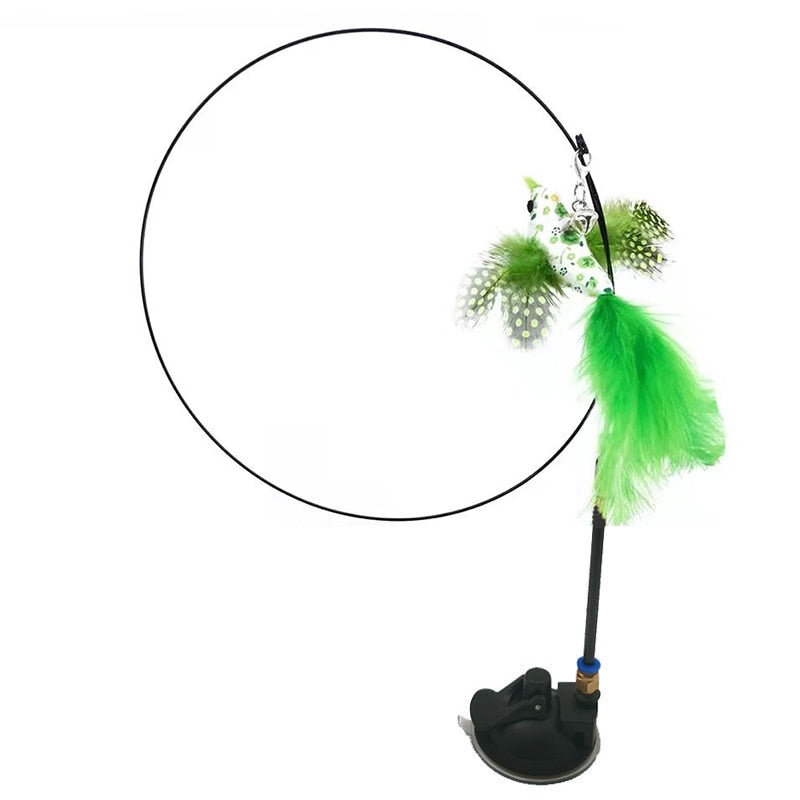 Stick Cat Toy - Green - Cat Toys