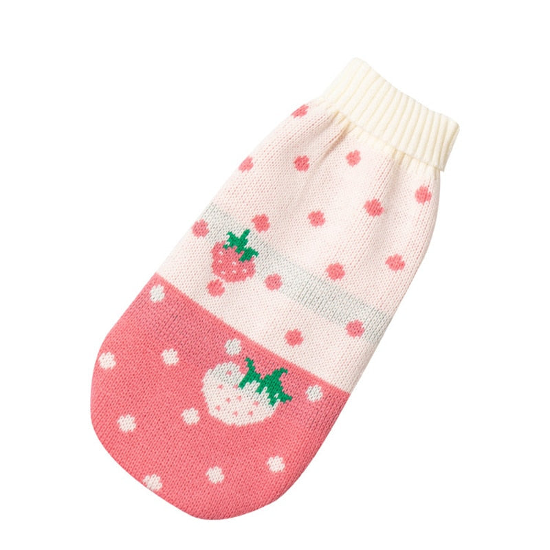 Strawberry Clothes for Cats - Pink Strawberry / XS - Clothes