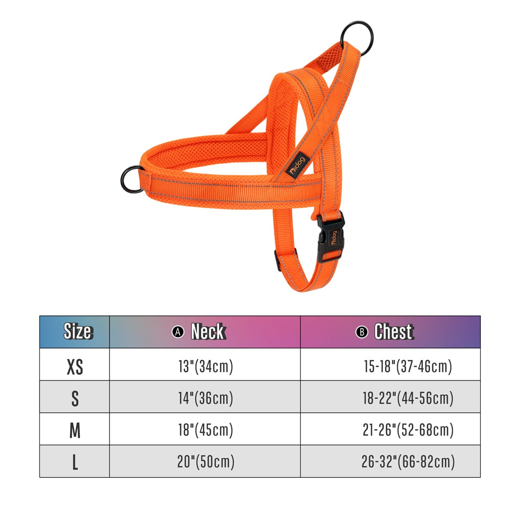 Stray Cat Harness - Orange / XS