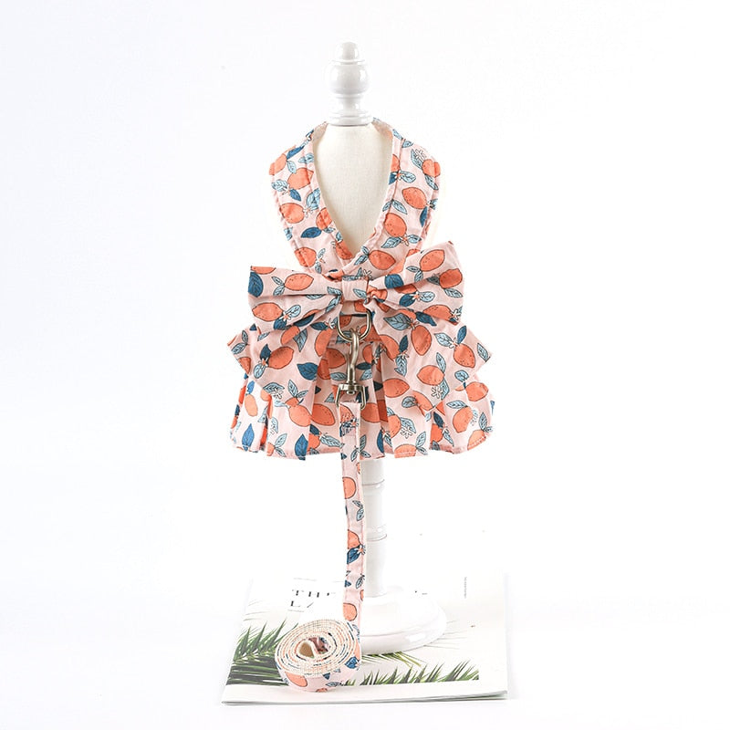 Summer Cat Dress - Fruit Powder / XS
