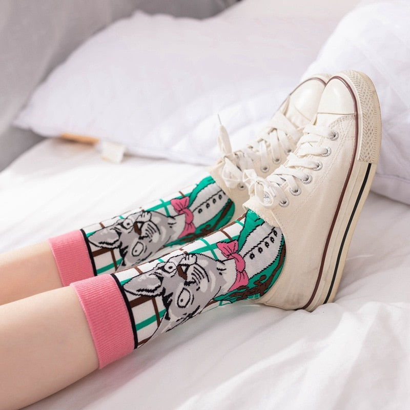 Tabby Cat Socks - Cat Socks