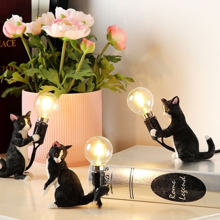 Table Cat Lamp Light