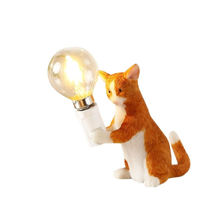 Table Cat Lamp Light