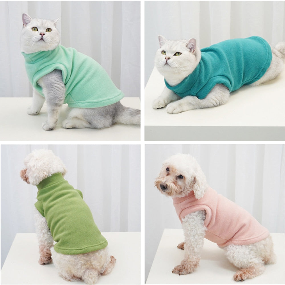 Thick Warm Clothes for Cats - Clothes for cats