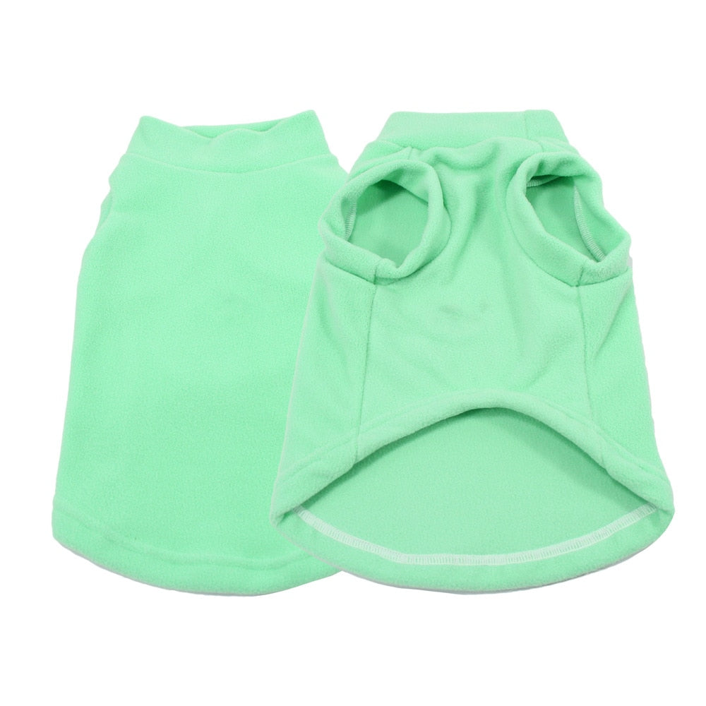 Thick Warm Clothes for Cats - Light Green / S - Clothes for