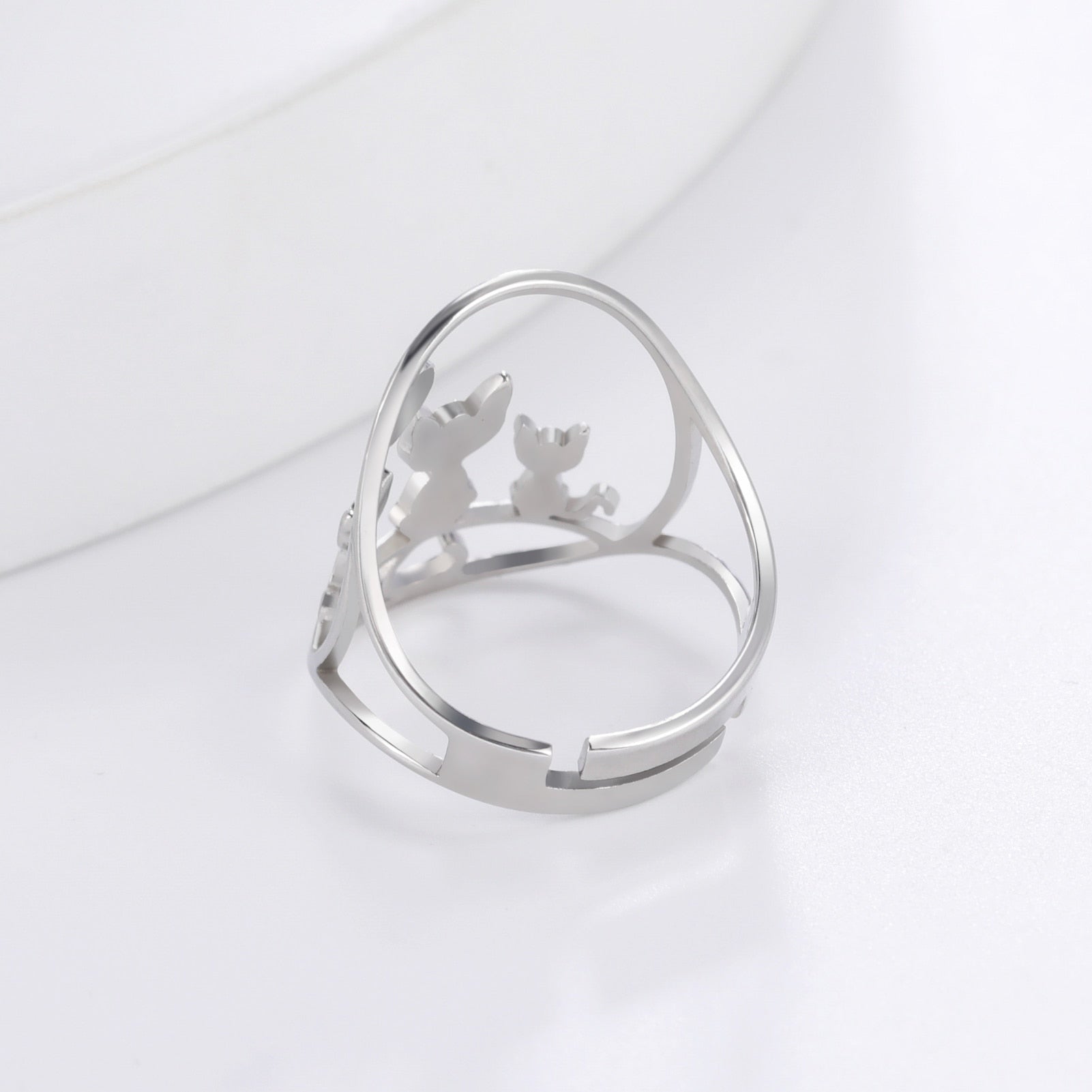 Three Cat Rings - cat rings