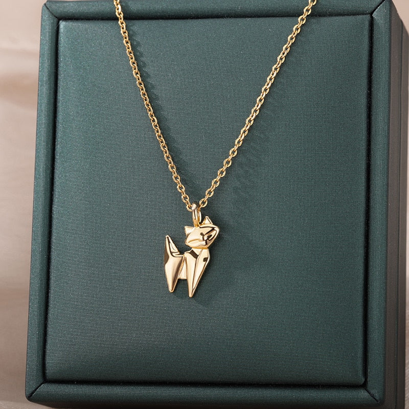 Tiffany Cat Necklace - Cat necklace