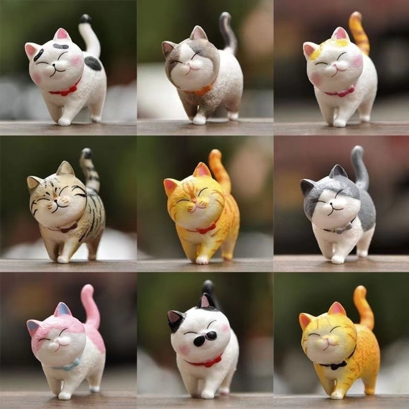 Tiny Cat Figurines