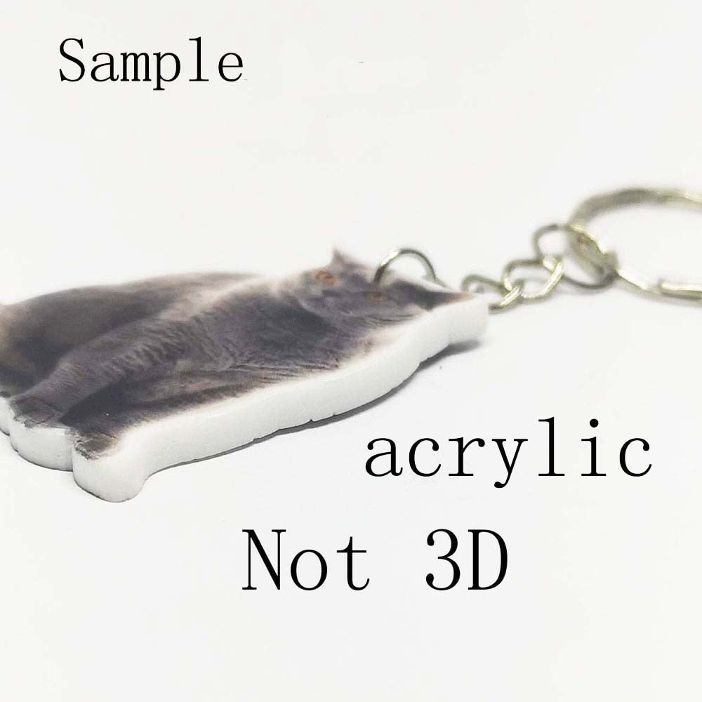 Tuxedo Cat Keychain - Cat Keychains