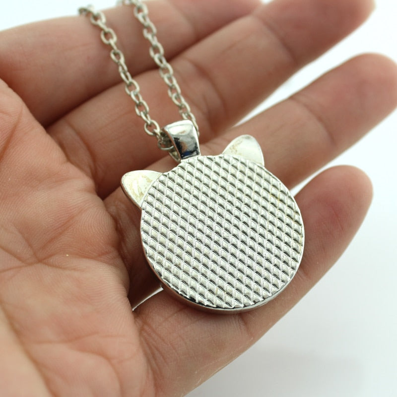 Tuxedo Cat Necklace - Cat necklace
