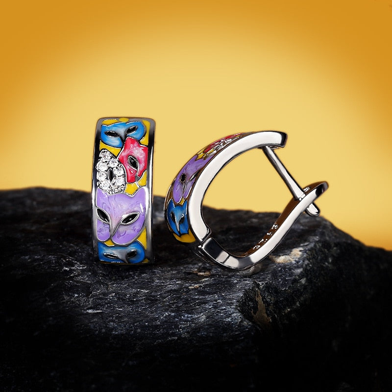 Unique Siamese Cat Earrings - Cat earrings