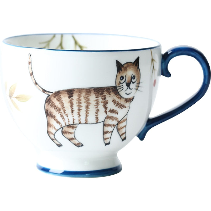 Vintage Cat Mug