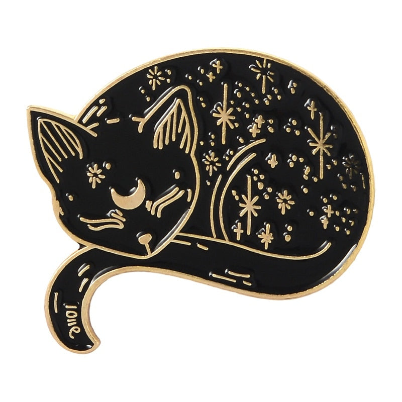 Vintage cat pins - style3