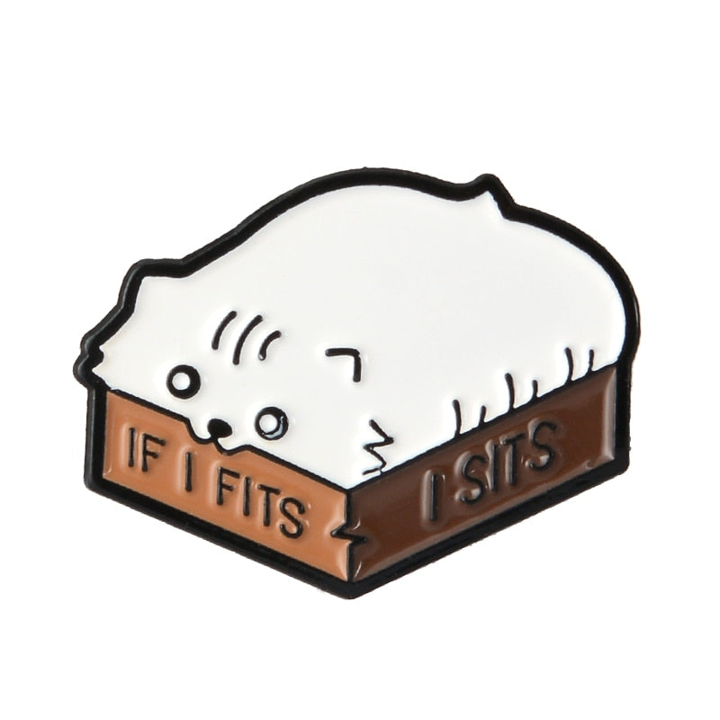 Vintage cat pins - style7