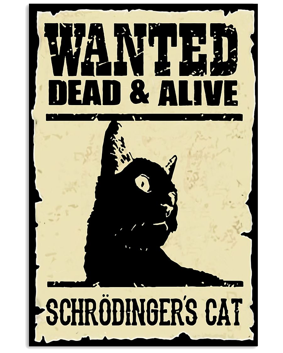 Wanted Missing Cat Posters - 20X30cm No Frame / Beige - Cat
