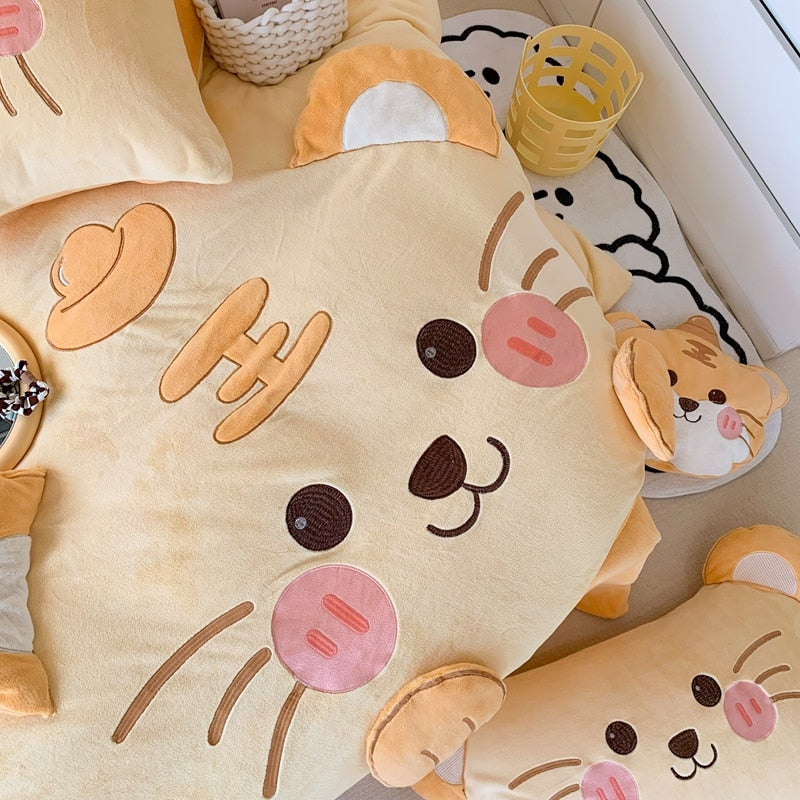 Warm Cat Duvet Cover