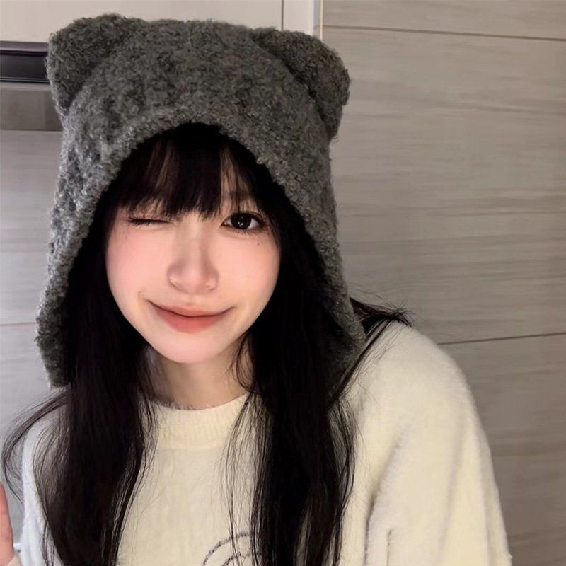 Warm cat Hat - Cat beanie