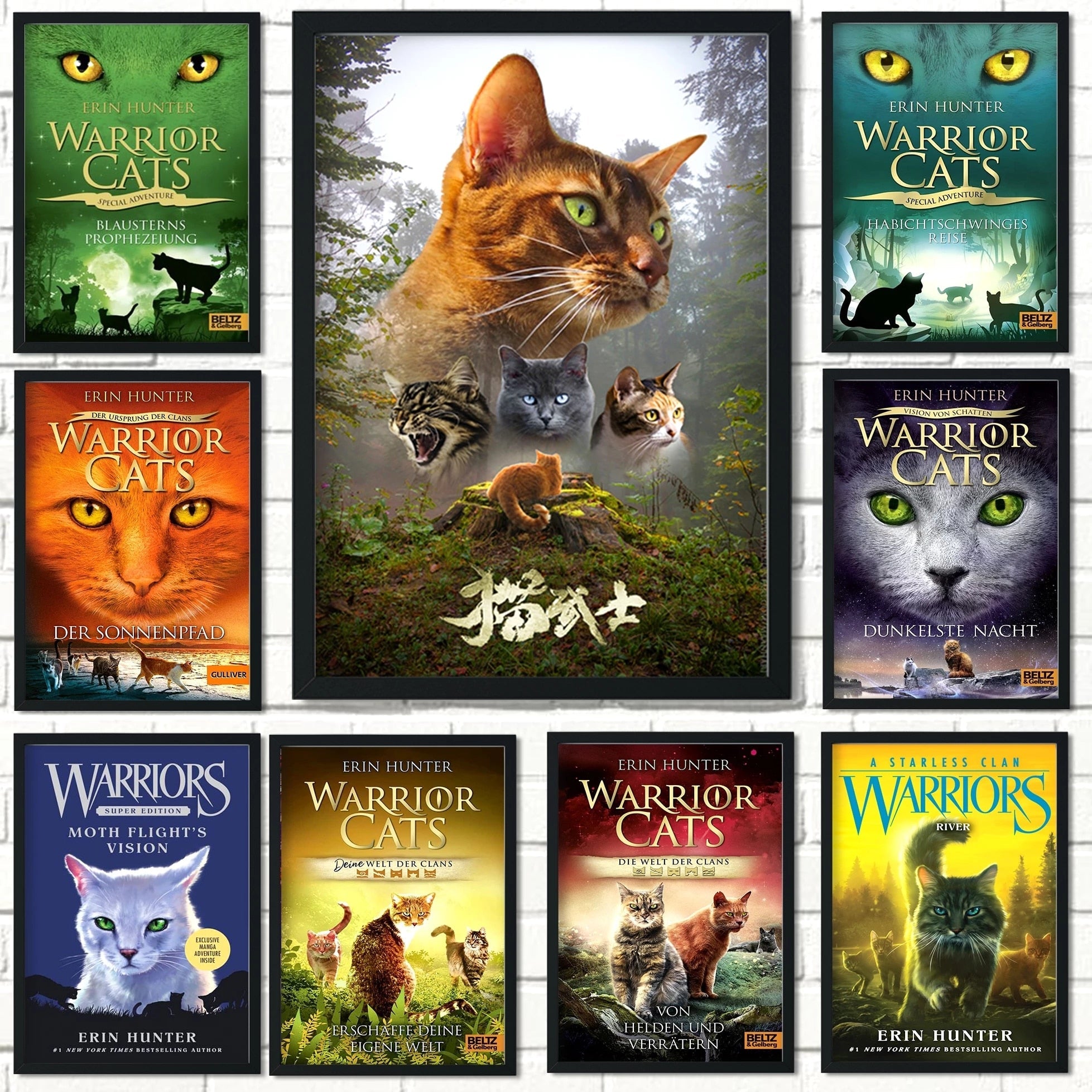 Warrior Cat Posters Diamond Painting - Cat poster