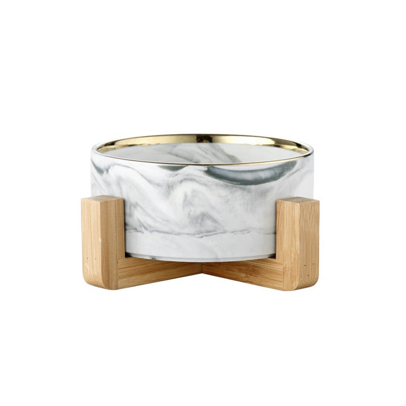 Water Bowls for Cats - Gray Gold / S - Cat Bowls