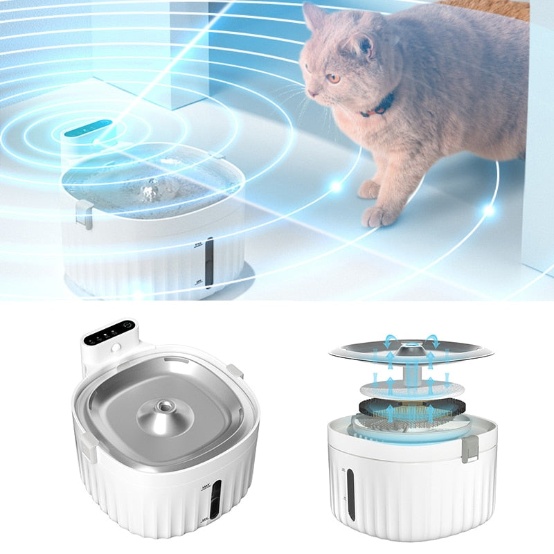 Water Cat Fountain - Cat water fountain