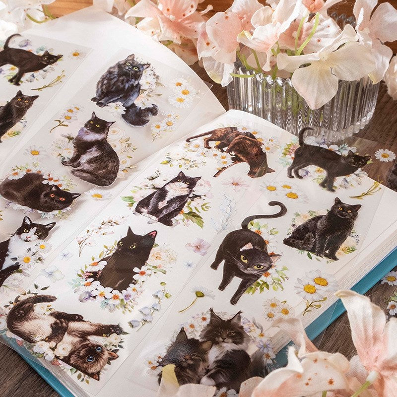 Waterproof Cat Stickers