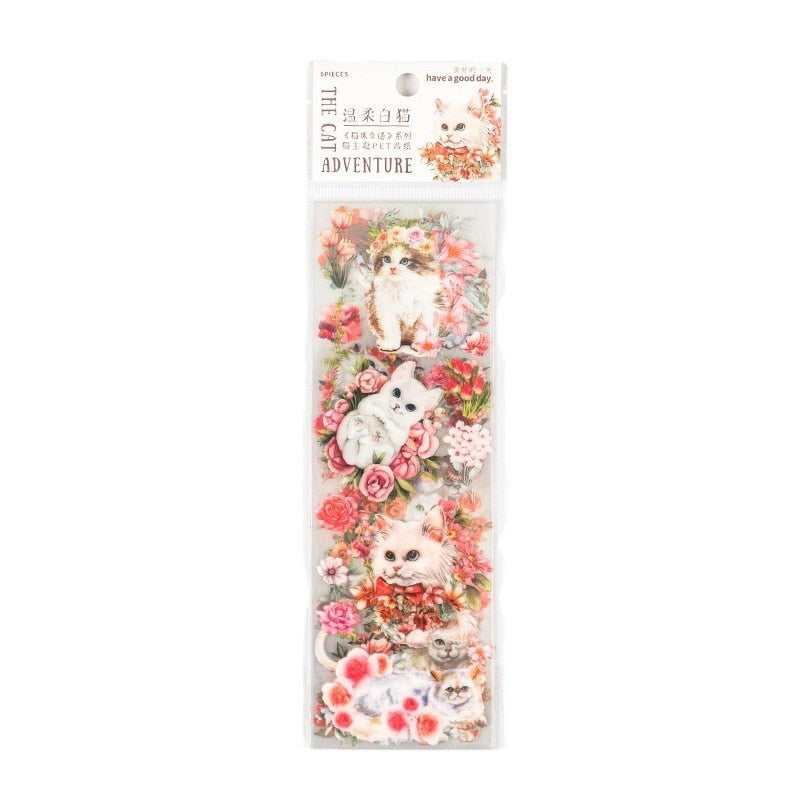 Waterproof Cat Stickers