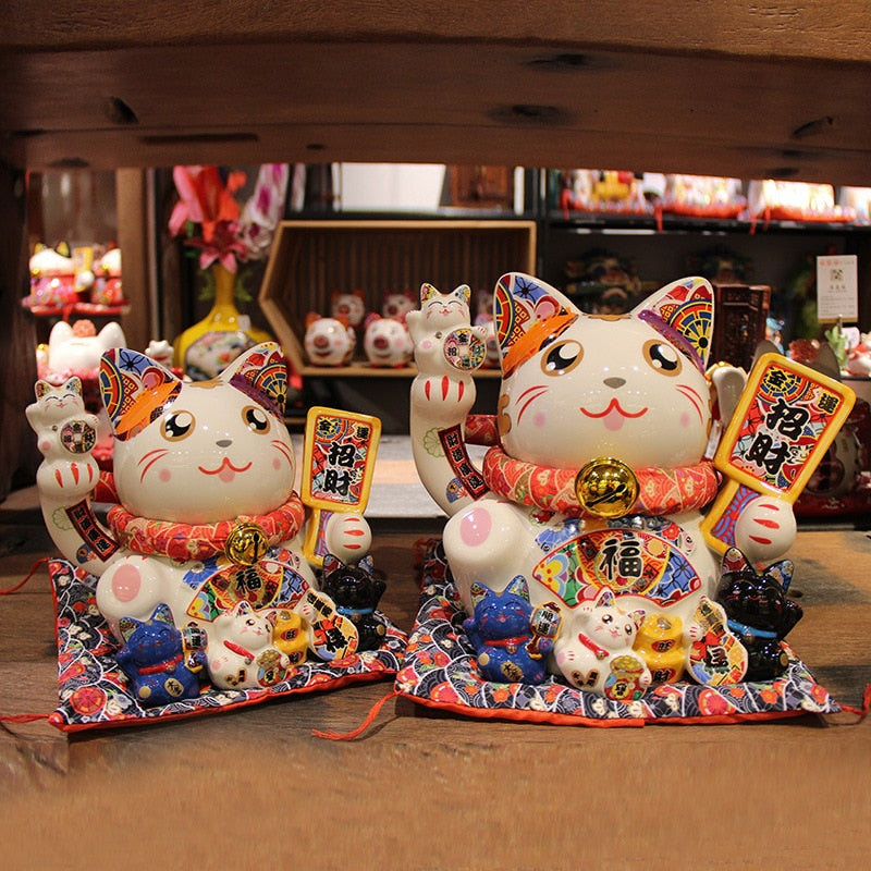 Waving Cat Statue